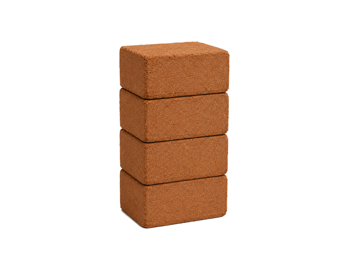 Compressed Compost Blocks