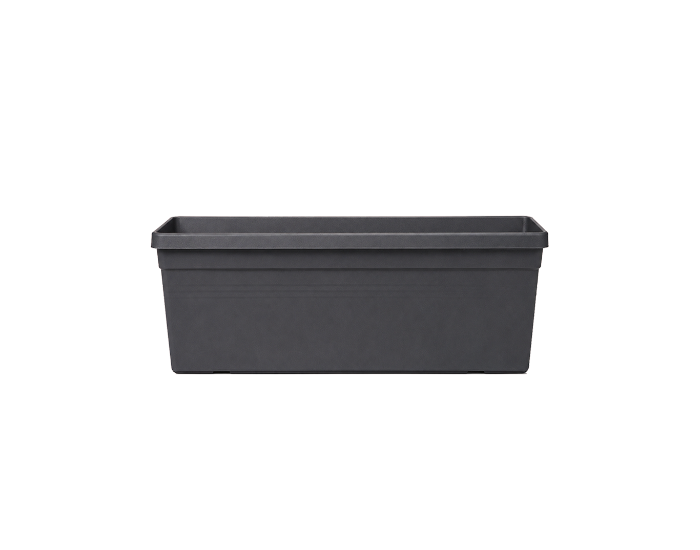 Plasticdarkgreybox 40cm