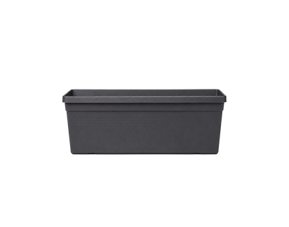 Recycled Plastic Dark Grey Window Box