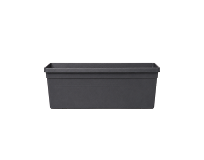Recycled Plastic Dark Grey Window Box