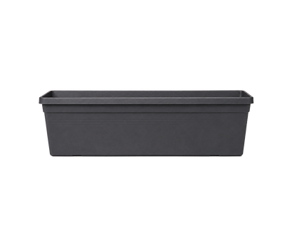 Recycled Plastic Dark Grey Window Box