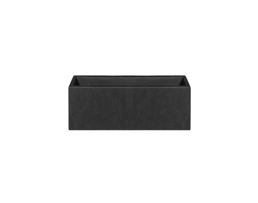 Polystone Planter -Black